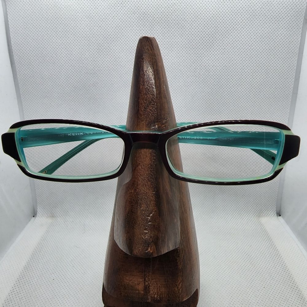 Kliik Brown & Blue Prescription Glasses Frames